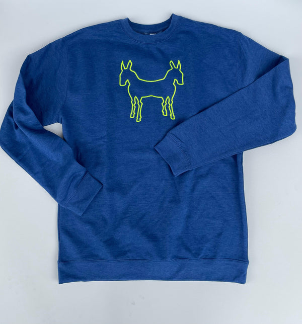 The Blue Tang | PUSH Apparel | Crewneck Sweatshirt