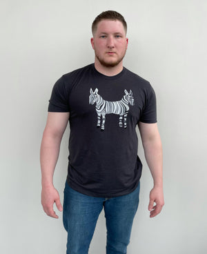 The Shades Tee Shirt on a model | Push apparel