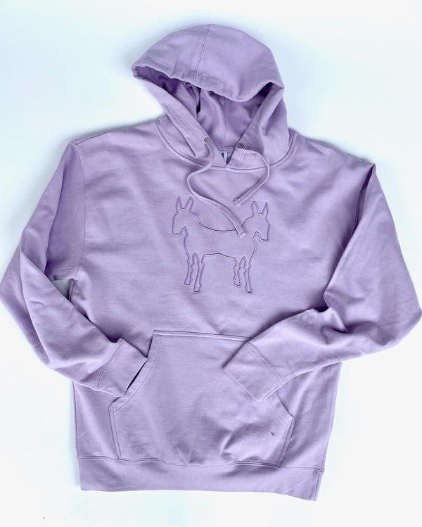 Unicorn Cupcake | PUSH Apparel | Purple Hoodie | Two Headed Donkey 